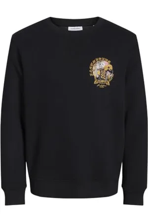 JACK&JONES JUNIOR Bluza chłopięca Jjskull Rock Sweat Crew Neck Jnr, , 176