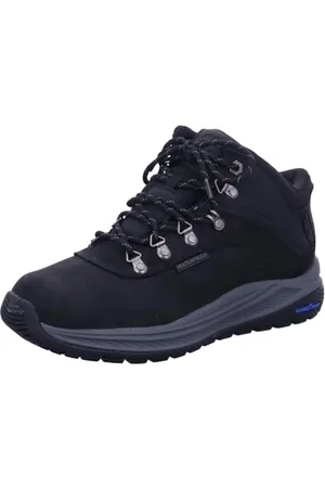 Skechers Męskie buty - MerOE Pikeman Ankle, czarna skóra/syntetyk, 40 EU, , 41 EU