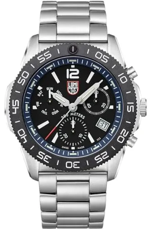 Luminox Męski analogowy zegarek kwarcowy z bransoletką ze stali nierdzewnej XS.3143.M, , Nowoczesny