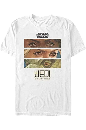 STAR WARS Unisex Eyes Of The Republic Organic Short Sleeve T-shirt, , XL