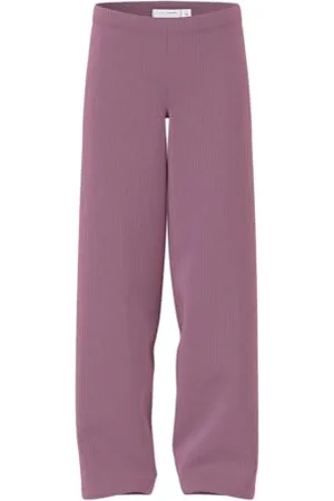 NAME IT Dziewczęce Nkfveloa Velvet Pant spodnie materiałowe, , 122