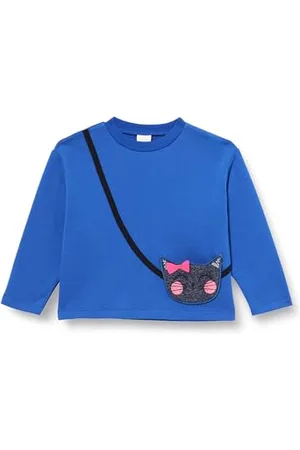 Green Cotton Hello Cat bluza dziewczęca, , 92