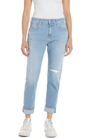 Replay Damskie dżinsy Slim Boyfit Marty, , 27W / 30L