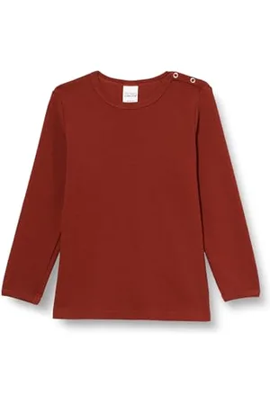 Green Cotton Unisex Alfa Rib L/S T Baby Bluuse, , 92