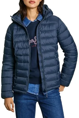 Pepe Jeans Damskie szorty Ammy, kurtka, niebieskie, S, , S