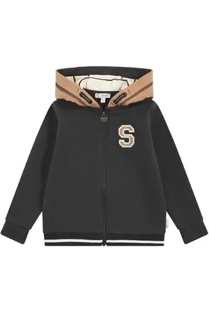 Steiff Bluza z kapturem, rozmiar EU 80, chłopięca, kurtka z kapturem dla małych dzieci, miękka i wygodna, bluza dziecięca, nadaje się do prania w pralce, , 116