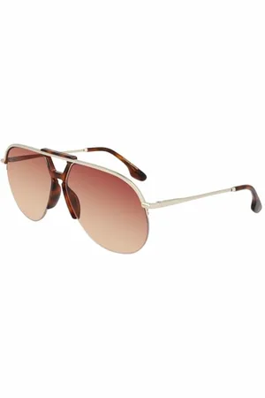 Victoria Beckham Vb222s 46413 Okulary przeciwsłoneczne, 711 złote wino pomarańczowe, 65 mieszane, , 65