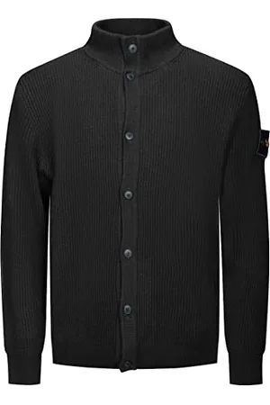 ARMATA DI MARE Męski otwarty zamek z guzikami, sweter 15, XL