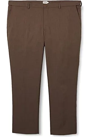 Farah Classic Męskie spodnie Roachman, szarobrązowe 33L Marl, 48W, , 48W / 33L