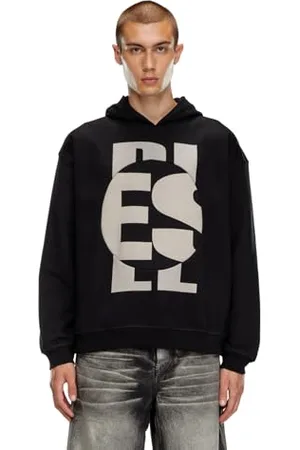 Diesel S-boxt-Hood-Circle Bluza Mezczyzni, , L duże rozmiary