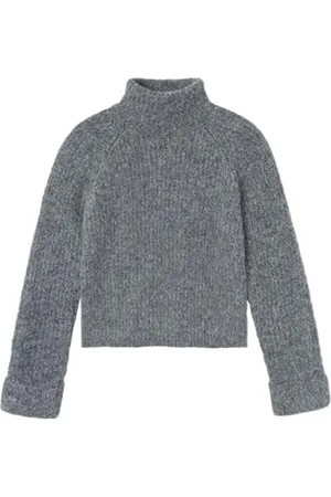 NAME IT Dziewczęcy sweter z dzianiny Nlfnulo Ls Short Turtleneck Knit, , 134-140