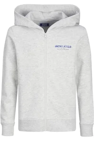 JACK&JONES JUNIOR Jjalvis Sweat Zip Hood Jnr bluza chłopięca, , 128