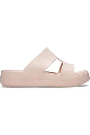 Crocs Damskie sandały Getaway Platform H-Strap, Kwarcowy, 5.5 UK
