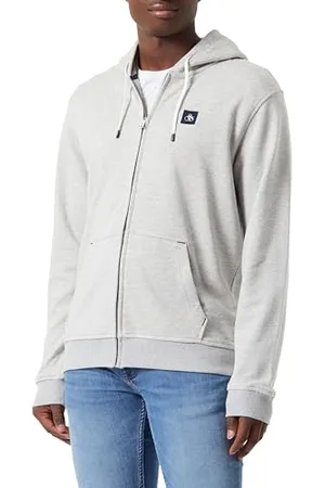 Scotch&Soda Essential Logo Badge Zip-Through bluza z kapturem, , L