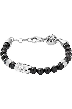 Diesel Herren-Armband Edelstahl Kunststoff 21.5 cm - DX0847040