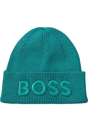 HUGO BOSS Męski kapelusz, ciemnozielony 303, rozmiar uniwersalny, , jeden rozmiar