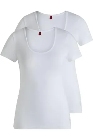 HUGO BOSS Twin RN t-shirt damski, 2 sztuki, , 3XL