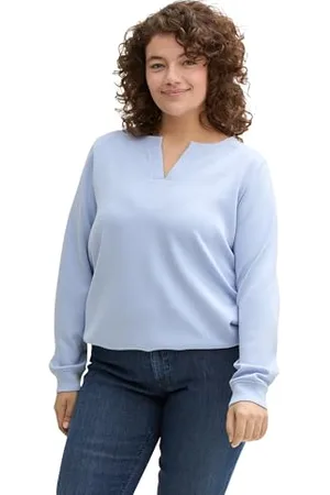 TOM TAILOR Bluza damska Plussize, , 54 duże rozmiary