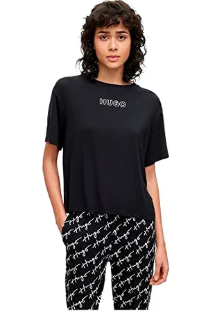 HUGO BOSS Damska piżama Unite T_Shirt, Black 1, S, , S
