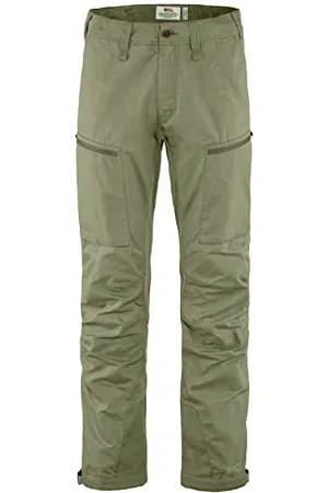 Fjällräven Damskie spodnie Abisko Lite Trekking TRS W Reg, oliwkowo-zielone, jasne, 44