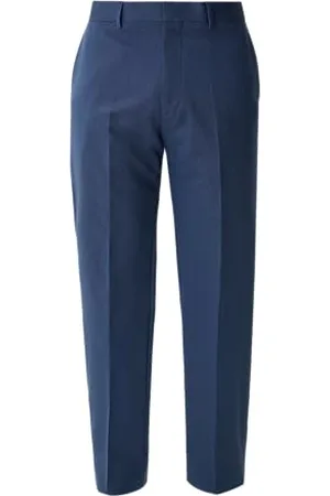 QS by s.Oliver Męski krój slim fit: spodnie do garnituru o komforcie rozciągania