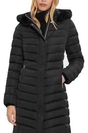 Geox Woman W BETTANIE DOWN JACKETS BLACK 44_IT, , 38