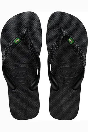 Havaianas Unisex Brasil, Zwart, 6/7