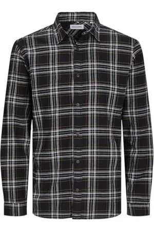 JACK&JONES JUNIOR Chłopięca Jjoshua Fall Flannel Shirt Ls Jnr koszula, , 176
