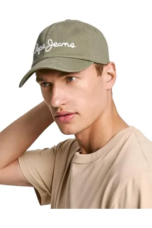 Pepe Jeans Męska czapka Warren Mc, zielona, jeden rozmiar, , Rozmiar uniwersalny
