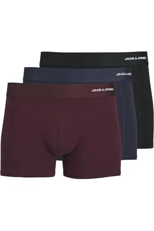 JACK & JONES Bokserki męskie, zestaw 3 sztuk, bambus, wiskoza, , XL