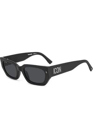 Dsquared2 Icon 0017/S Okulary przeciwsłoneczne, Matowe Czarne, 53 damskie, , 53
