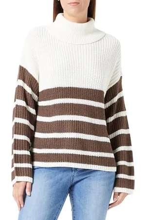 JDY JUSTY L/S Cowlneck ST PULLO KNT, , XXL