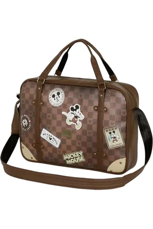 Disney Mickey Mouse Journey torba na laptopa, brązowa, 42 x 30 cm, , Jeden rozmiar, Torba na laptopa