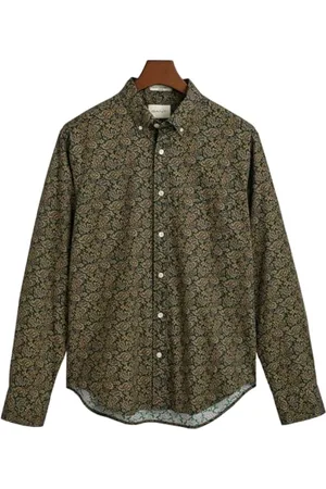 GANT REG Paisley Printed Shirt, , 5XL