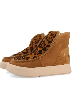 Gioseppo Buty AUSTRALIJSKIE Skóra Leopard Print PACECO, , 38 EU