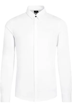 Armani Exchange Smart Stretch Satin Koszula męska, , XS