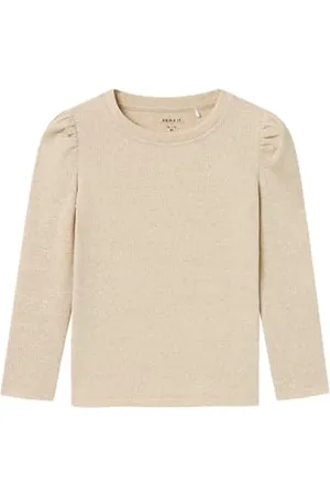 NAME IT Dziewczęca Nmfsiclo Ls Top koszulka z długim rękawem, , 110