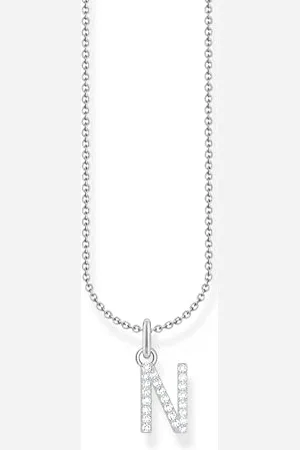 Thomas Sabo Naszyjnik litera N Srebro próby 925 z cyrkoniami KE2253-051-14
