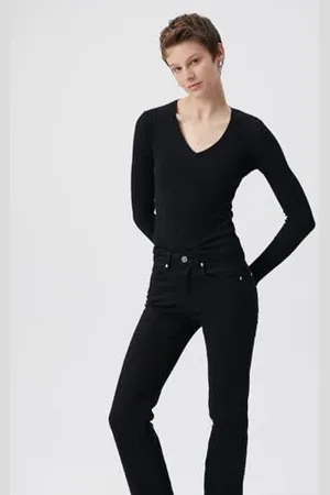 Mavi Damski sweter z dekoltem w serek, , S, , S