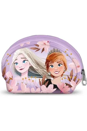 Disney Frozen 2 Petal-Casual owalna portmonetka na monety, liliowa, 12 x 9 cm, , Jeden rozmiar, Zwykła owalna portmonetka