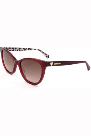 Moschino MOL072/S Okulary Słoneczne WGX PATTERN RED 54/18/140 Kobieta