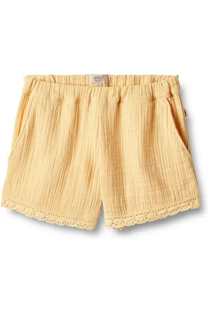 WHEAT Spodenki dziecięce unisex Lace Eileen-Mädchen-GOTS Zertifiziert-Nachhaltig, 5001 Pale Apricot, 104, , 104