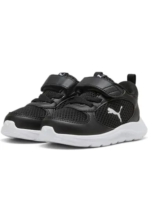PUMA Unisex Baby Fun Racer 2 AC+ INF Sneaker, czarno-białe, 6 UK dziecko, Czarna , biała , 23 EU