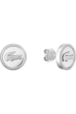 Lacoste Damskie kolczyki sztyfty z kolekcji MEMENTO ze stali nierdzewnej - 2040407, Jeden rozmiar, Stal nierdzewna, Bez kamieni szlachetnych