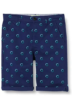 Scotch&Soda Shrunk Bermudy chłopięce z nadrukiem logo, wielokolorowe (Combo B 0218), 140 (rozmiar producenta: 10), , 10 lat