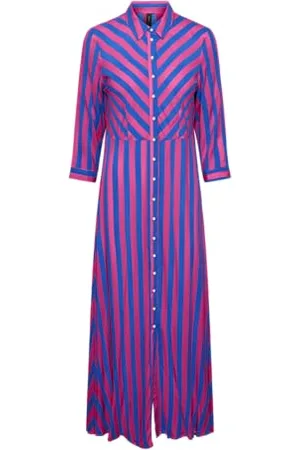 Y.A.S Damska sukienka savanna Long Shirt Dress S. Noos, , L
