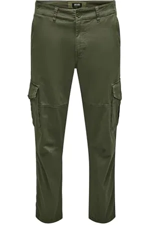 Only & Sons Męskie ONSDEAN Life TAP Cargo 0032 spodnie Noos, , 31/34, , 31W / 34L