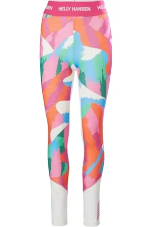 Helly Hansen Damskie spodnie bazowe LIFA Merino Midweight Graphic, , XS