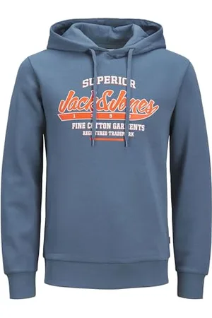 JACK & JONES Męska bluza z kapturem, , 6XL
