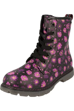 TOM TAILOR 4270160034 Modne kozaki, Black-Multi, 40 EU, , 40 EU